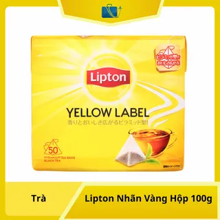 Trà Lipton Nhãn Vàng Hộp 100g