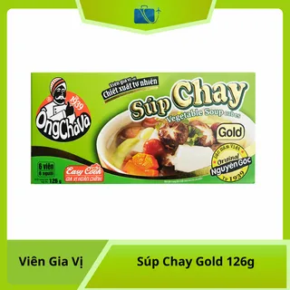 Viên Gia Vị Súp Chay Gold 126g