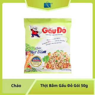 Cháo Thịt Bằm Gấu Đỏ Gói 50g