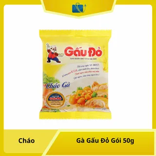 Cháo Gà Gấu Đỏ Gói 50g