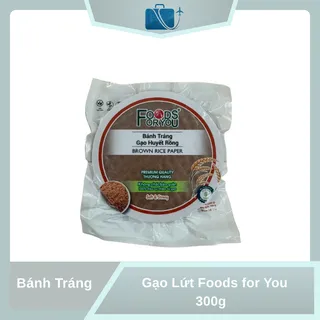 Bánh Tráng Gạo Lứt Foods for You gói 300g