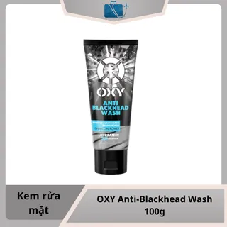 Kem Rửa Mặt Giảm Mụn Đầu Đen OXY Anti-Blackhead Wash 100g – Làm Sạch Sâu, Đánh Bay Mụn Cứng Đầu