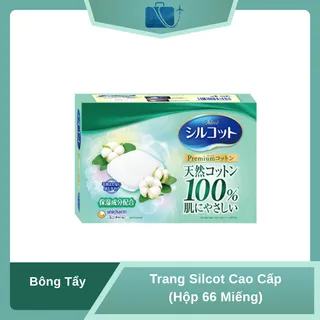 Bông Tẩy Trang Silcot Cao Cấp (Hộp 66 Miếng)