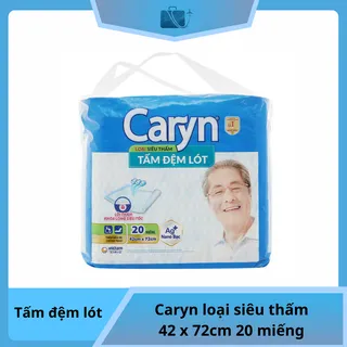 Tấm đệm lót Caryn loại siêu thấm 42 x 72cm 20 miếng