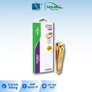Bấm Móng Kềm Nghĩa B.999 – Inox Mạ Vàng