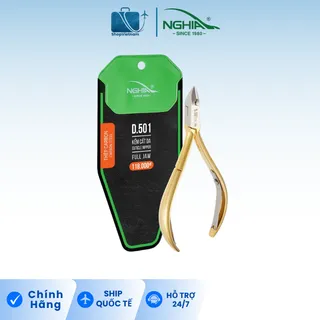 Kềm cắt da Kềm Nghĩa mạ vàng D.501