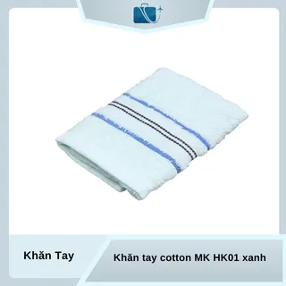 Khăn Tay Cotton MK HK01 28x40cm Xanh