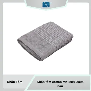 Khăn Tắm Cotton MK XK21 50x100cm Nâu
