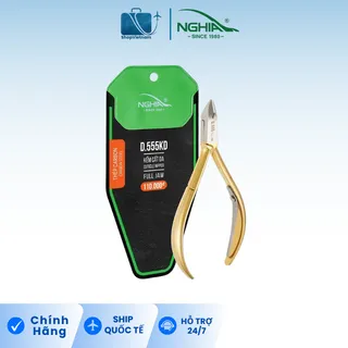 Kềm cắt da Kềm Nghĩa mạ vàng D.555KD
