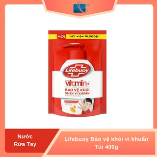 Nước rửa tay Lifebuoy bảo vệ khỏi vi khuẩn túi 400G