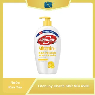 Nước rửa tay Lifebuoy chanh khử mùi 450G