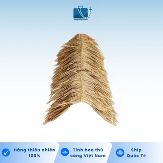 Tấm Mái Cỏ Bàng Trang Trí Quầy Bar, Sân Vườn - Size 1m6