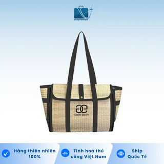 Túi Cói Gập Green Craft - Màu Đen