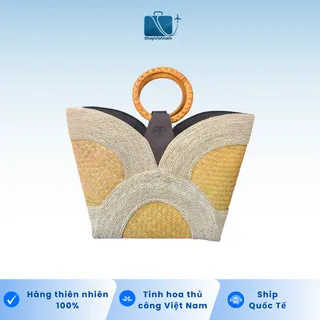 Túi Cói 09 - Size Lớn - Green Craft