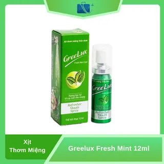 Xịt Thơm Miệng Thảo Dược Greelux Fresh Mint Hoa Linh 12ml