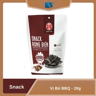 Snack Rong Biển Vị Bò BBQ Bích Chi 20g