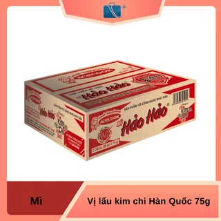 Thùng 30 Gói Mì Hảo Hảo Hương Vị Lẩu Kim Chi Hàn Quốc 75g