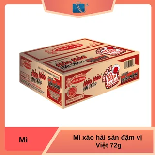 Thùng 30 Gói Mì Xào Hảo Hảo Hải Sản Đậm Vị Việt 72g