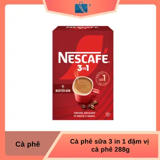 Cà phê sữa NesCafé 3 in 1 đậm vị cà phê 288g