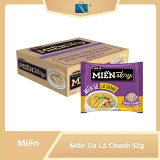 Thùng 24 Gói Miến Story Chin-su Gà Lá Chanh 62g