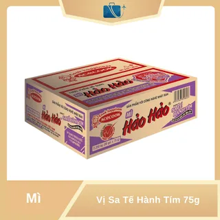 Thùng 30 Gói Mì Hảo Hảo Sa Tế Hành Tím 75g