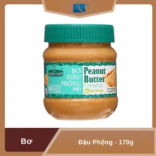Bơ Đậu Phộng Mịn Golden Farm Hũ 170g