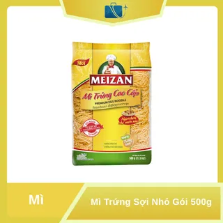 Mì Trứng Sợi Nhỏ Meizan Gói 500g