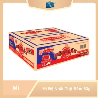 Thùng 30 Gói Mì Đệ Nhất Thịt Bằm 83g