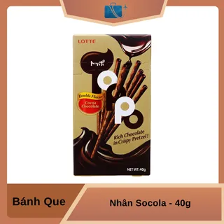 Bánh Que Lotte Toppo Hương Ca Cao Nhân Socola Hộp 40g