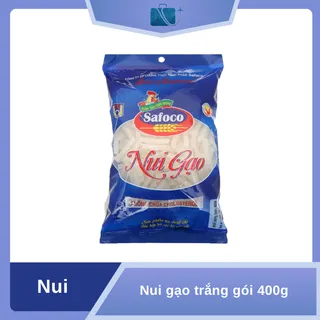 Nui gạo trắng Safoco gói 400g