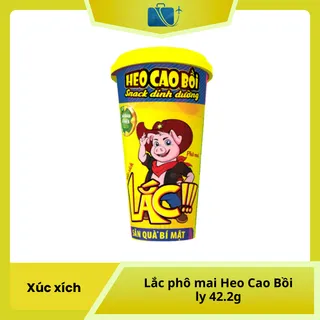 Xúc Xích Lắc Phô Mai Heo Cao Bồi Ly 42.2g