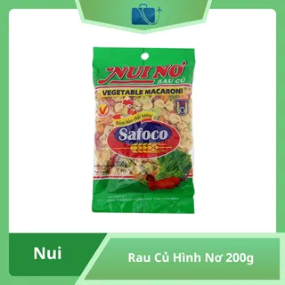 Nui Rau Củ Hình Nơ Safoco Gói 200g