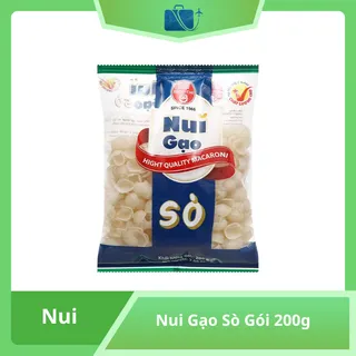 Nui Gạo Sò Bích Chi Gói 200g