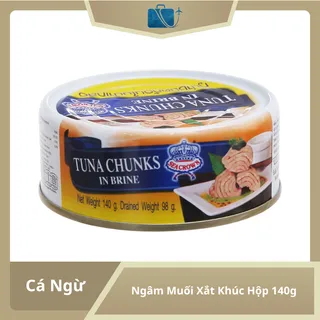 Cá Ngừ Ngâm Muối Xắt Khúc Sea Crown Hộp 140g