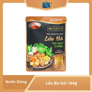 Nước Dùng Hoàn Chỉnh Lẩu Bò Barona Gói 164g