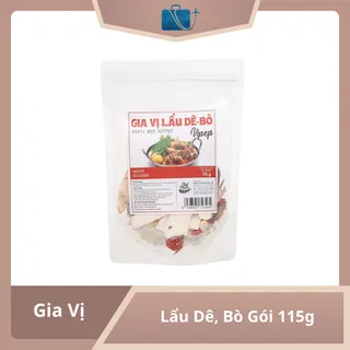 Gia Vị Lẩu Dê, Bò Vipep Gói 115g