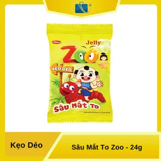 Kẹo Dẻo Zoo Sâu Mắt To Túi 24g