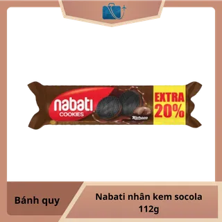 Bánh Quy Nabati Nhân Kem Socola 112g