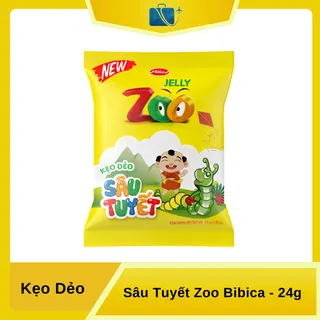 Kẹo Dẻo Zoo Sâu Tuyết Bibica 24g