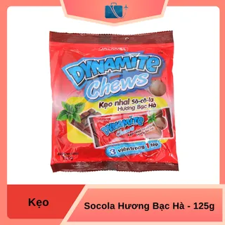 Kẹo Nhai Socola Hương Bạc Hà Dynamite Chews Gói 125g