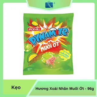 Kẹo Ngậm Dynamite Hương Xoài Xanh Nhân Muối Ớt 96g
