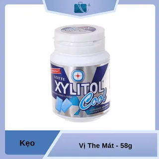 Kẹo gum không đường Lotte Xylitol Cool hũ 58g