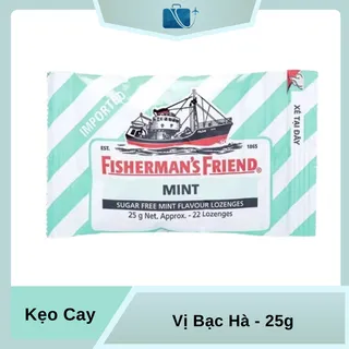 Kẹo Cay Không Đường Fisherman’s Friend Vị Bạc Hà 25g