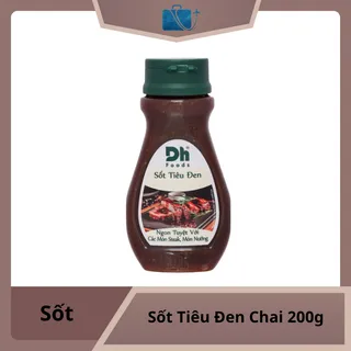 Sốt Tiêu Đen Dh Foods Chai 200g