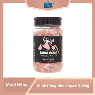 Muối Hồng Himalaya Nguyên Hạt Vipep Hũ 250g