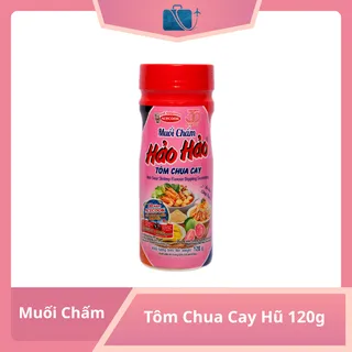 Muối Chấm Hảo Hảo Tôm Chua Cay Hũ 120g