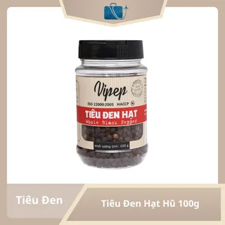 Tiêu Đen Hạt Vipep Hũ 100g