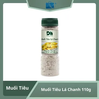 Muối Tiêu Lá Chanh 110g Gia Vị Tự Nhiên, Thơm Ngon Đậm Đà