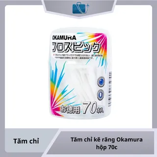 Tăm chỉ kẽ răng Okamura hộp 70 cây