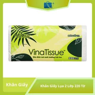 Khăn Giấy Lụa PREMIER VinaTissue 2 Lớp 220 Tờ